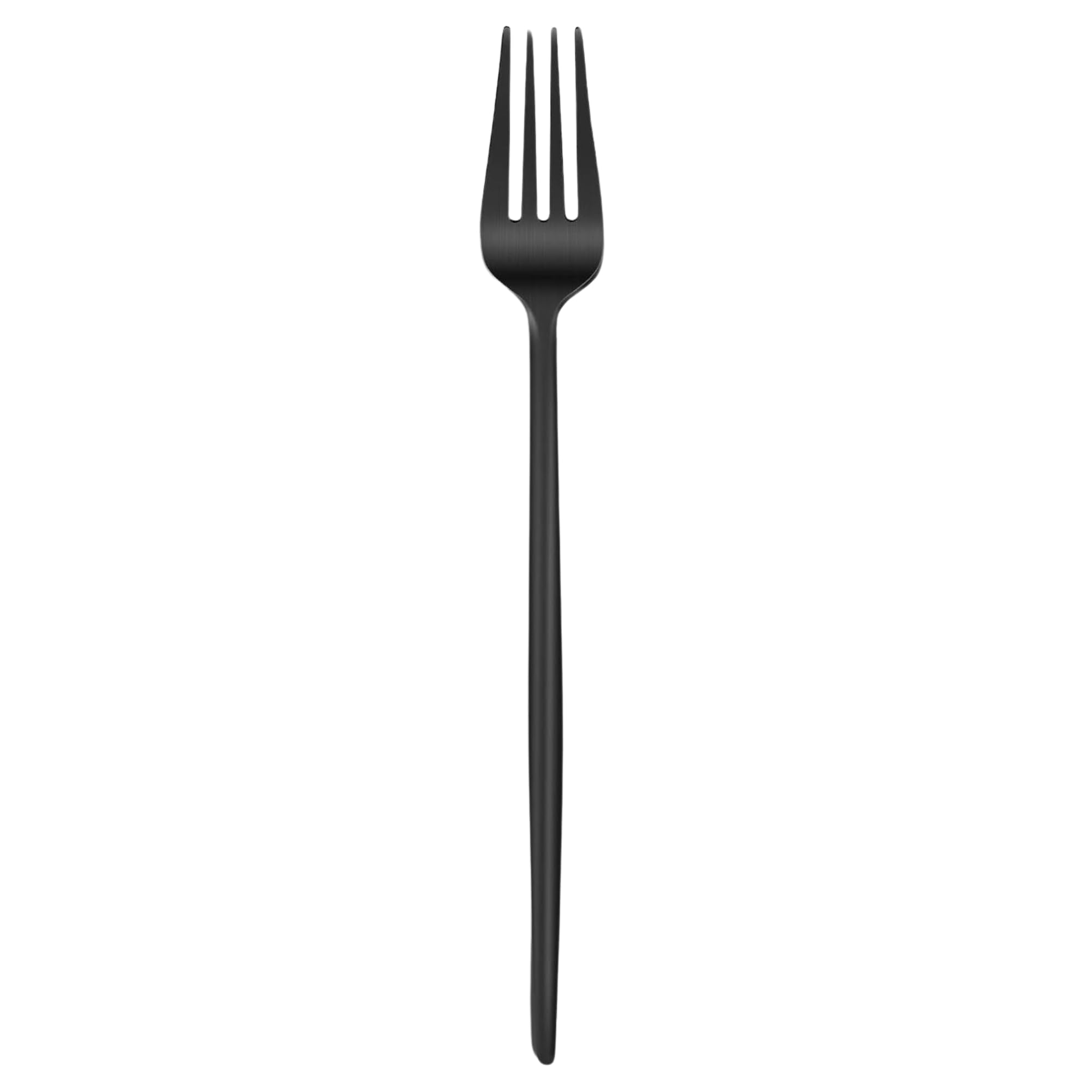 Matte Black Spoon & Fork Set - Stainless Steel Cutlery -3 Matte Black Spoon & Fork Set - Stainless Steel Cutlery -3