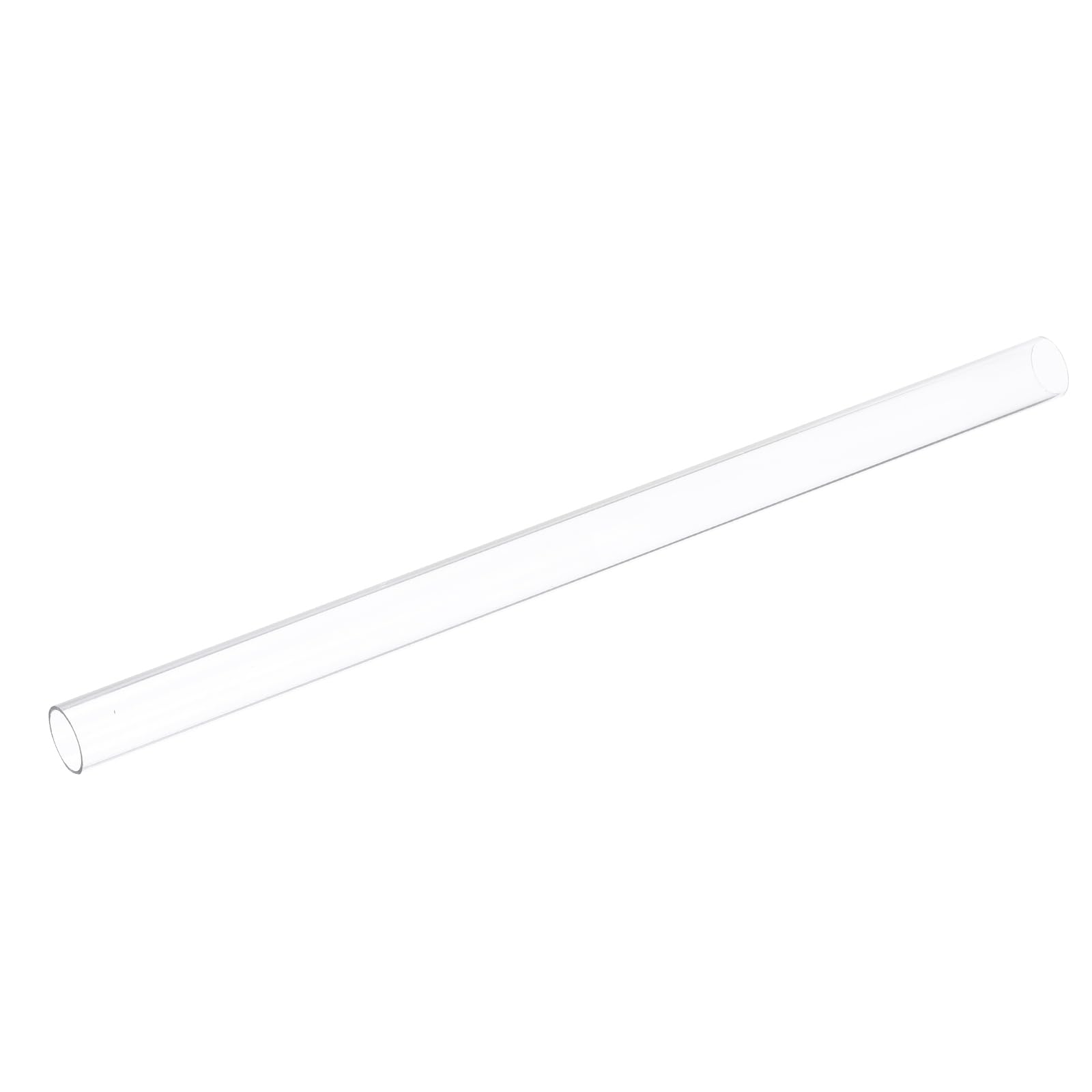 uxcell Polycarbonate Rigid Round Clear Tubing 5/8 Inch(16mm) ID x 0.7 Inch(18mm) OD x 1Ft(305mm) Length Plastic Tube