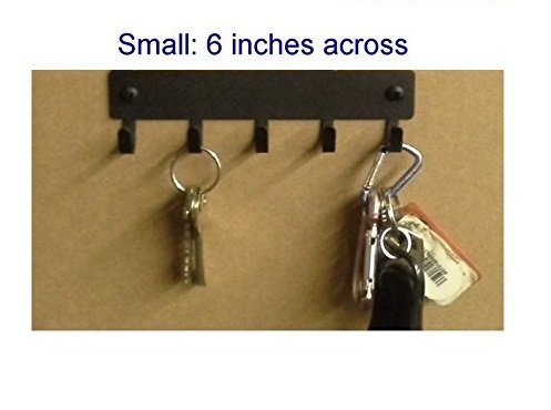Ballerina Ballet Dance #2 - Key Hooks Holder - Small 6 inch Wide - Made in USA