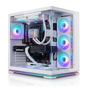 AURUMPC Glacial Gaming PC R7 9800X3D-GeForce RTX5070 12GB-32GB DDR5-1TB SSD-Win11