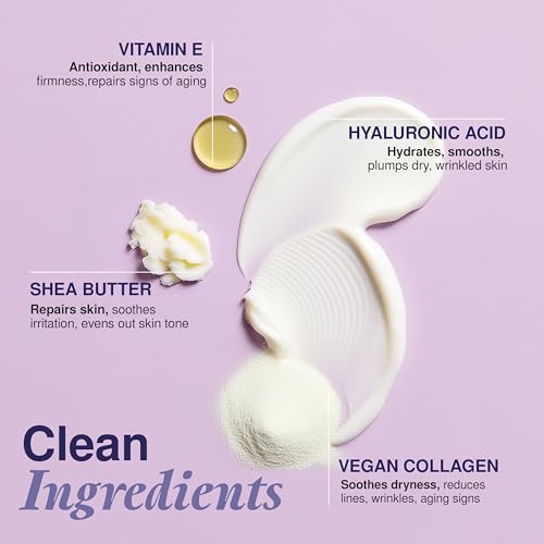 Collagen & Vitamin E Serum - Dermatologist Tested, Anti-Aging, Hydrates, Reduces Wrinkles, Clean Beauty, Cruelty-Free Korean Skin Care for All Skin Types - 1.69 fl. oz - Image 6