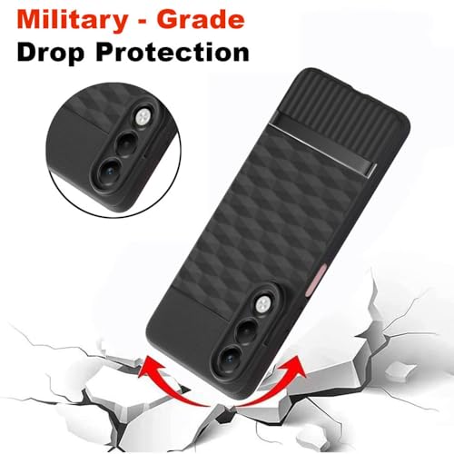 Image of Shockproof Case for Oppo K13x 5G | Full Camera Protection | TPU Flexible Back Cover for Oppo K13x 5G (Matte Black)