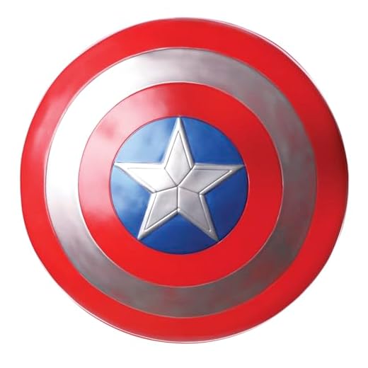Rubies Escudo Capitán América Endgame para niños y niñas, Accesorio Infantil, Oficial Marvel, Avengers para cumpleaños, Navidad, Regalos