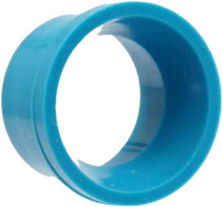 Tempo 1/2"" Male PVC x Poly Tubing Insert Adapter - Slip Size : 1/2"" - Tubing Size : 0.710"" OD - Pack Of 5, Orange