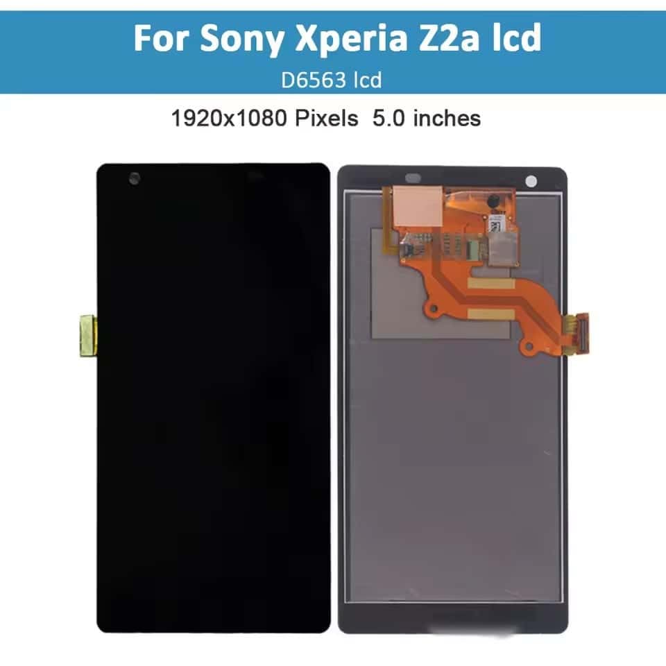 Écran LCD Xperia Z2A D6563 blanc avec châssis de rechange complet par YOOOKOOO - 2