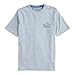 vineyard vines Boys' American Permit Short-Sleeve Harbor Performance Tee, Grey Heather