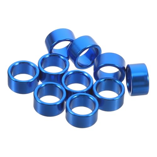 Parliky Bird Foot Identification Bands 10pcs Aluminum Leg Ring Pigeon Foot Bands Dove Training Bands Bird Health Identificati