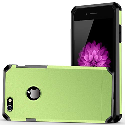 ImpactStrong for iPhone 6 / iPhone 6s Case, Heavy Duty Dual Layer Protection Cover (Lime Green)