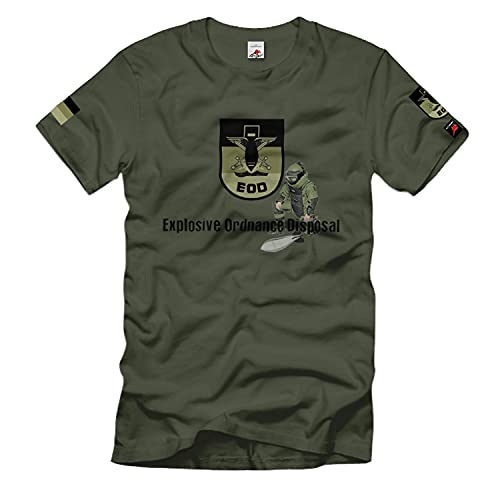 T-shirt militaire EOD en coton pour vos sorties outdoor et bushcraft