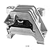UMNUNV Engine Motor & Trans Mounts 4Pcs Set Fits 2.4L 6 Speed At New Hydraulic-Right Mount Type EM-4134 R1699H EMTM4SFCM10246SA4PCS120