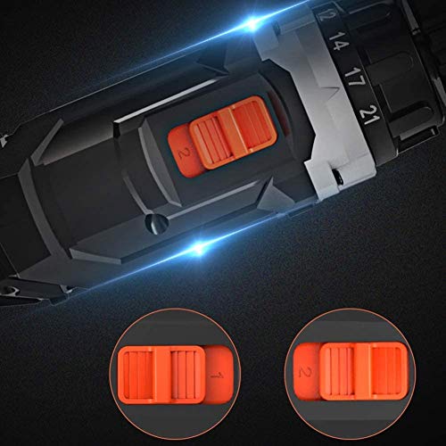 25 V Lithium-Bohrmaschine Digitalanzeige Haushalts-Multifunktions-Elektroschrauber Schraubendreher, 36-teiliges Elektro… – Bild 8