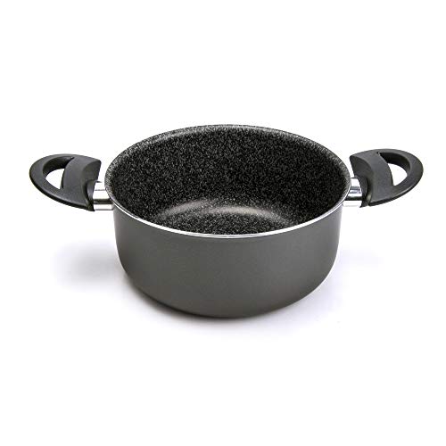Alluflon Tradition Italy Zapiekanka aluminiowa, czarna, 18 cm