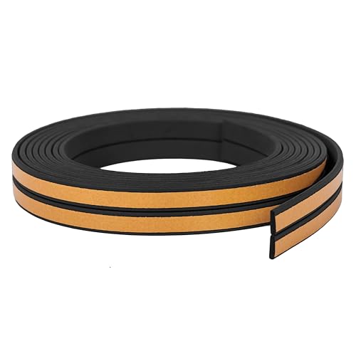 Fita Veda Fresta Autocolante Portas Janelas Adesivo Borracha Vedação Modelo I Contra Insetos Poeira