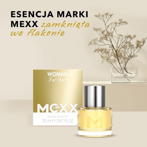 Mexx Woman Kwiatowo-Owocowa, Damska Woda Toaletowa, z Nutami Bergamotki i Jaśminu, 60 ml