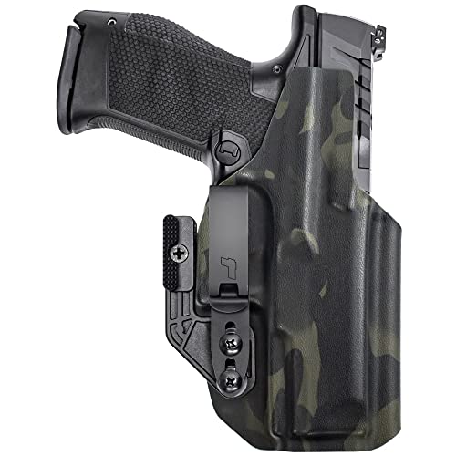 Tulster Oath IWB Holster fits: Walther PDP Compact 4" 9mm / .40 | Optic Compatible Inside The Waistband Appendix Concealed Carry Kydex Holster - Tulster