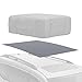 BDK Anti-Slip Rooftop Cargo Mat Protective Liner for Roof Cargo Bags - Rubber Grip Non-Adhesive Scratch-Proof Cushioned Layer (RM-001), Cargo Liner