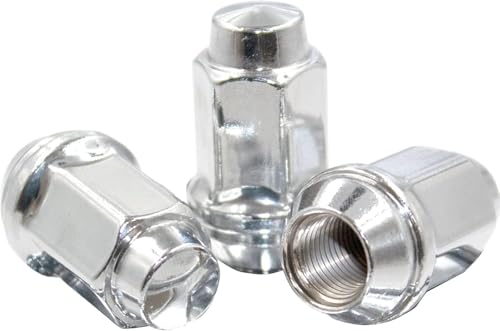 Image of Wheel Accessories Parts Set of 20 1 /2-20 Lug Nuts OEM Style Replacement for 6L2Z-1012-BA 611-094 Wheel Lug Nut (Chrome)