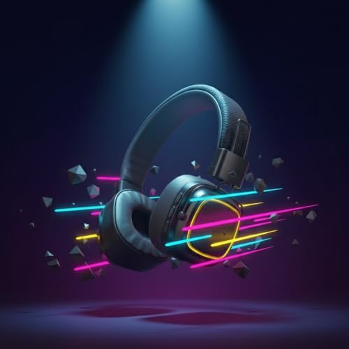Image of Drumstone (𝐒𝐩𝐞𝐜𝐢𝐚𝐥 𝟏𝟓 𝐘𝐞𝐚𝐫𝐬 𝐖𝐚𝐫𝐫𝐚𝐧𝐭𝐲 Wireless Over-Ear Gaming Headphones with Mic, Bluetooth & Wired 3.5mm | 80+ Hrs Playtime, Noise Isolation, Stereo Sound, Comfortable Ear