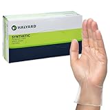 HALYARD Disposable Vinyl Gloves, Powder-Free, Industrial, Food Service, Cleaning, 5.9 mil, 9.5