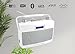 HANNLOMAX HX-500R Portable AM/FM Radio, Bluetooth, USB Port for MP3 Playback, Aux-in, AC/DC Dual Power Source. (White)