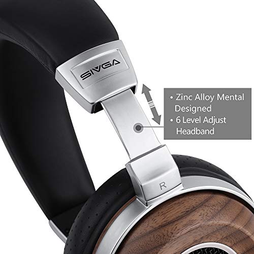 SIVGA SV004 Hi-Fi Wood Over-Ear Stereo 