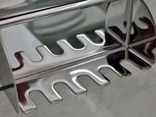 Toothbrush Holder With Cover Wall Mounted Powerful Adhesive Rustproof Stainless Steel 5 Slots Lid Organizer Electric Toothbrushes For Tile And Mirror #TOP4