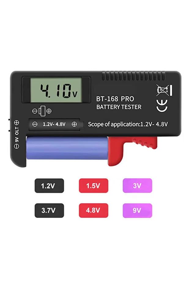 Pil Test Cihazı Test Doluluk Kapasite Batarya Ölçüm Cihazı