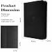 Premium Zip Card Binder, Fabmaker 9 Pocket Trading Card Binder, PU Cover Zipper Card Collection Album, Sturdy 360 Side-Loading Card Folder Holder for MTG, TCG, Game Cards, Sports Cards, Black