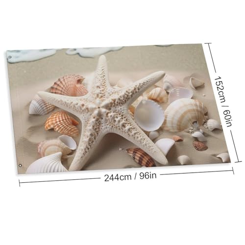 Drapeau de jardin avec œillets métalliques grand modèle 152 cm pour décoration de cour - 2
