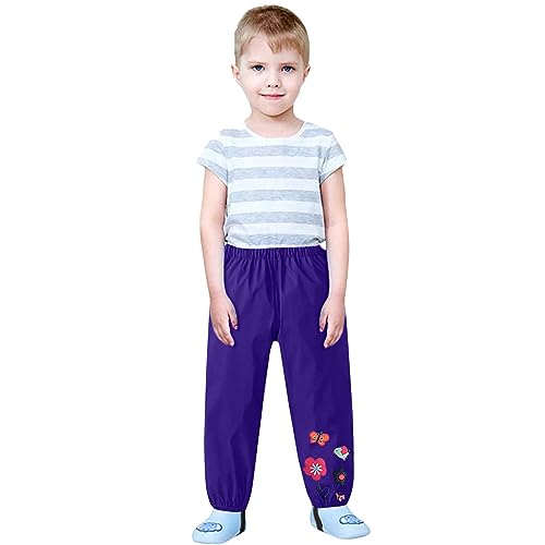 Betadog Kids Joggers with Pockets & Drawstring Warm Trousers Kids Unisex Soft Brushed Fleece (Dark Blue, 18-24 Months)2