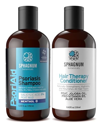 Psoriasis Shampoo with Salicylic Acid 3% and Conditioner Set