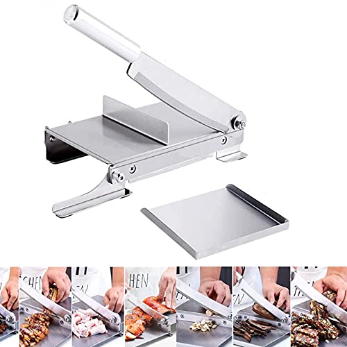Coupe-viande professionnel acier inoxydable guillotine poulet canard poisson agneau équipement boucher