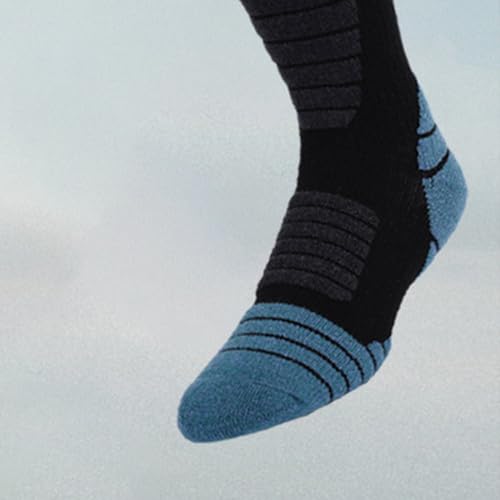 Socks for Casual Outing, Fitness and Sports, Comfortable, Breathable, Machine Washable, High Resilience, Soft, Abrasion-Resistant, Pilling-Resistant - 1 Pack, Black3