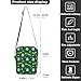 decor gift messenger bag for women Fashion Football Dark Green Shoulder Handbag Adjustable Strap for Travel Travel bolso cruzado para hombre