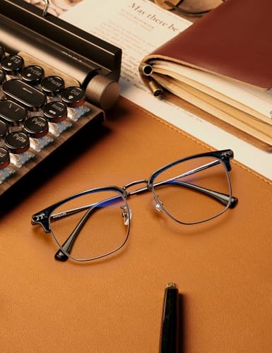 Image of ZanyLen Blue Light Blocking Glasses Men Computer Gaming Glasses For Mens