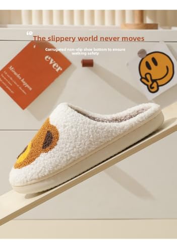 NICO×ASH Fuzzy Bear Slippers for Women – Cozy Plush Winter House Shoes with Soft Sole, Cute Animal Design Warm Indoor Comfort2