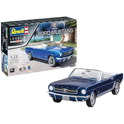 Revell Ford Mustang 60th Anniversary Model Kit Cover
