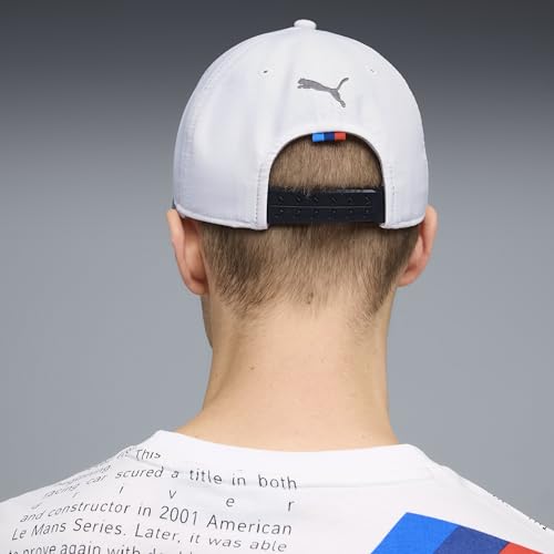 PUMA BMW M Motorsport Team Baseball Kappe – Weiß – Einheitsgröße – Ansicht 4