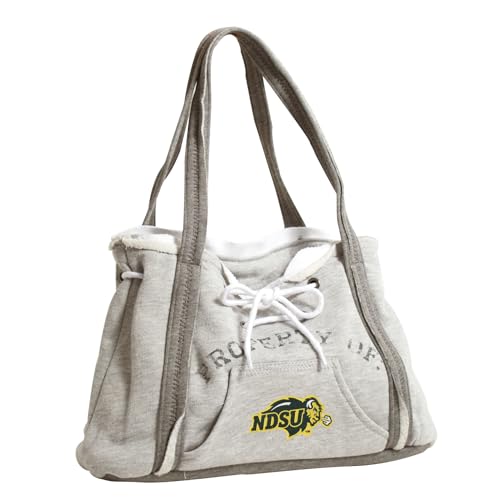 Littlearth NCAA North Dakota State Bison Hoodie Purse, Team Color, 9.5” x 15.5” x 4”