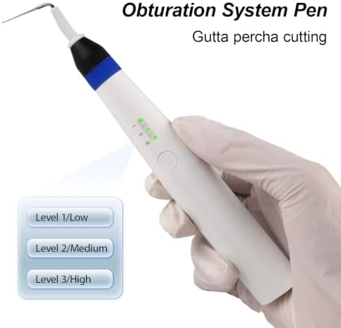 Cordless Endo Obturation System Pen 0.3S Fast Heating Gutta Percha Cutting Pen with 2 Heating Tips — view 7