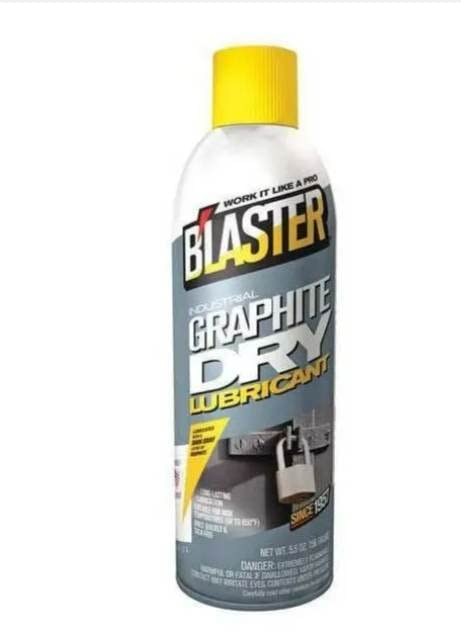 B'laster Corporation 8-GS Graphite Dry Lubricant, 5.5 oz. - Set 2