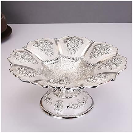 Decorative Bowls Plates Home Nut Bowl Desktop Organizer Elegant Luxury Fruit Plate Snack Tray(Color:1) (2) image 5