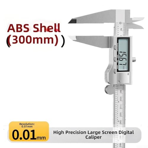 Calibrador digital con resolución de 0.01mm e interfaz funcional 5