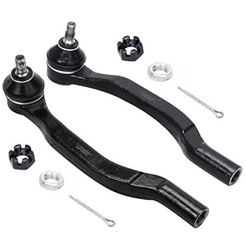 Image of Detroit Axle - 8pc Front End Suspension Kit for Acura CL Honda Accord Odyssey Isuzu Oasis, 2 Lower Control Arms 4 Inner Outer Tie Rod Ends 2 Lower Ball Joints Replacement