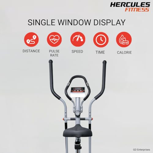 Image of Hercules Fitness Carbon Steel EL10 Elliptical