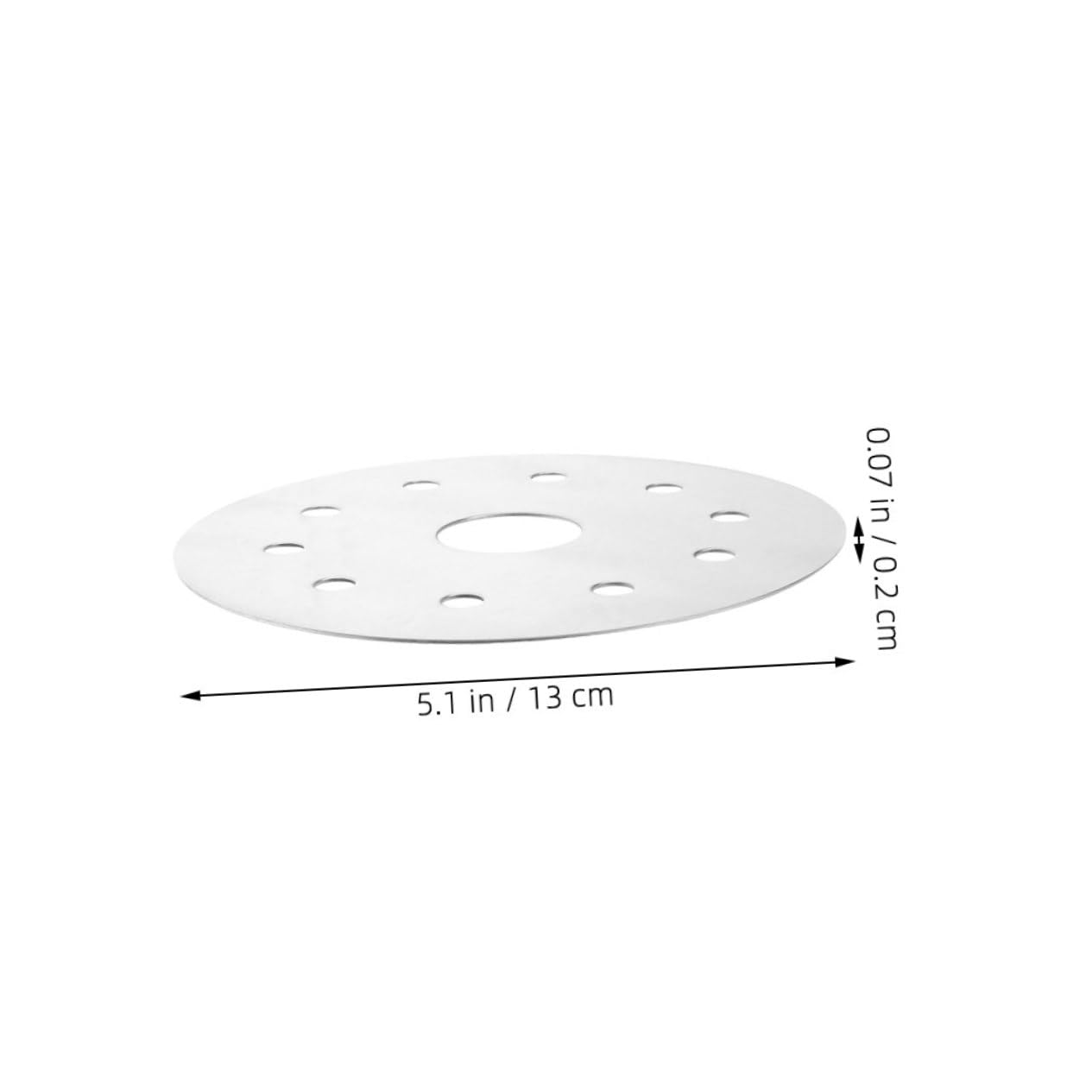 OFFSCH Thermal Guide Plate Induction Cooktop Adapter Plate Non-deforming Metal Sheet