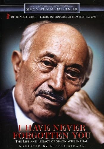 Simon Wiesenthal biografía en DVD original sobre la vida y el legado del cazador de nazis