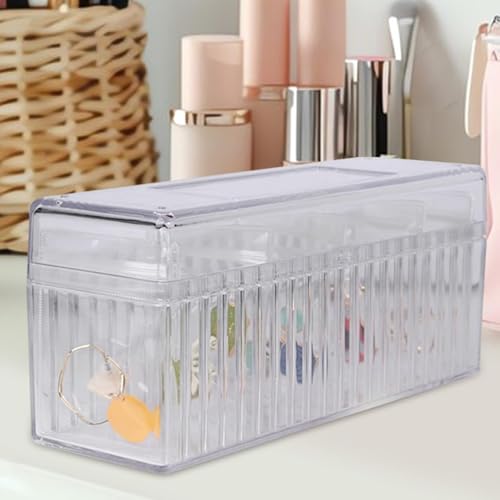 Boîte à bijoux transparente en acrylique de qualité supérieure - 7