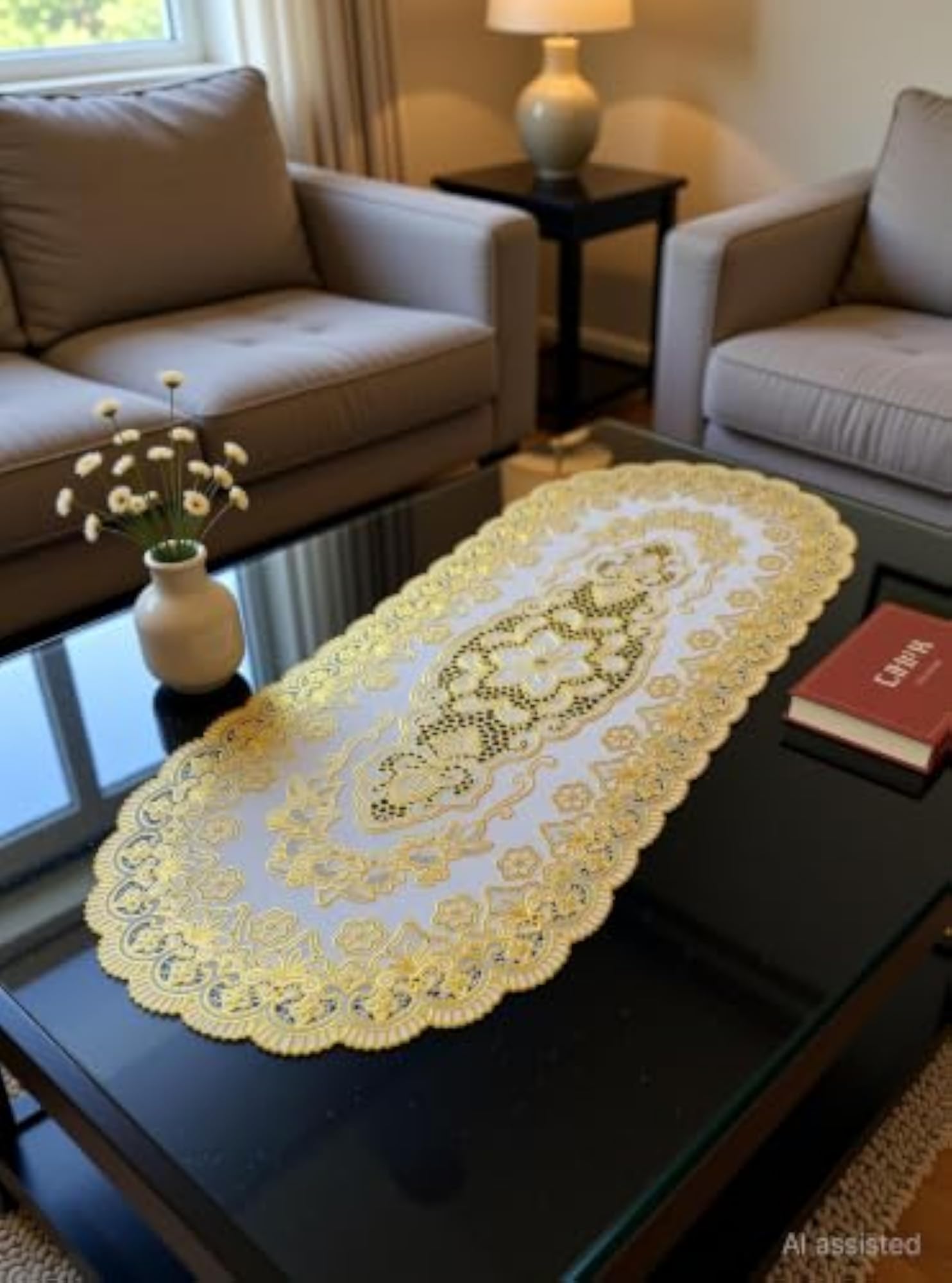 Modern Table Runner for Dining Table, Kitchen & Party Decor
