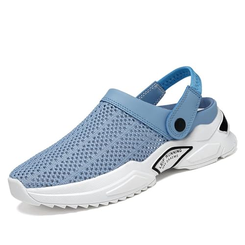 Men's Orthopedic Hollow-Out Summer Sandals, Soft Mesh Beach Slippers, with Arch Support Comfortable Slip On Shoes, Lightweight Trail Walking Shoes